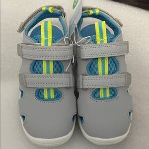 Cat & Jack Gray and Blue Kids Sandals